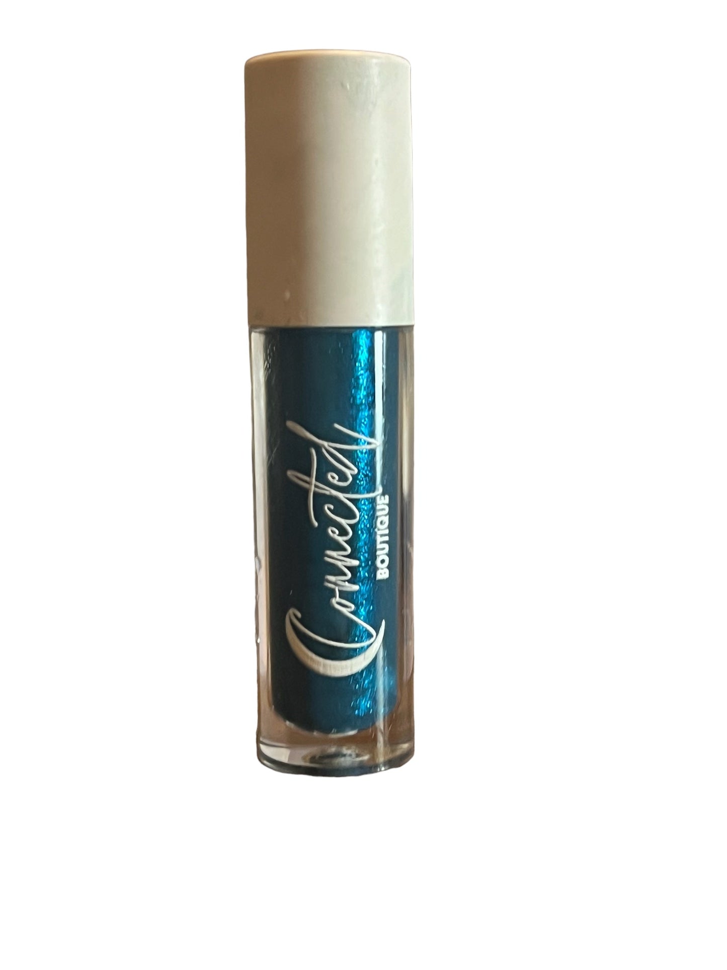 80s- Turquoise Duochrome Lip Gloss with vanilla scent